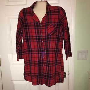 Victoria’s Secret M Plaid Dress / Nightgown